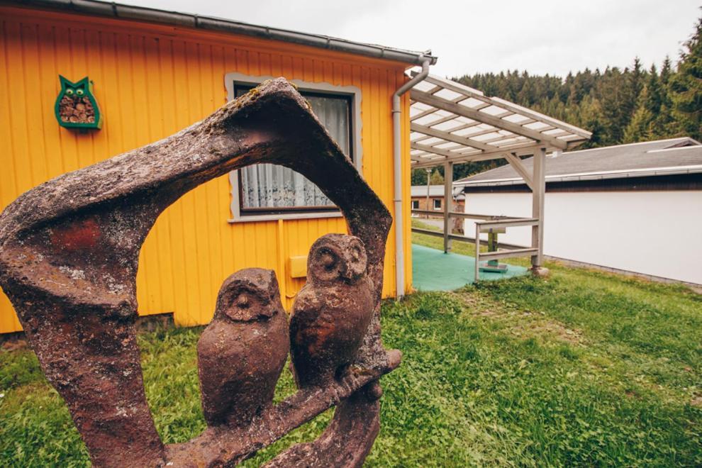 Ferienhaeuser & Bungalows - Naturcamp Meyersgrund Im Thueringer Wald Ilmenau Exterior foto